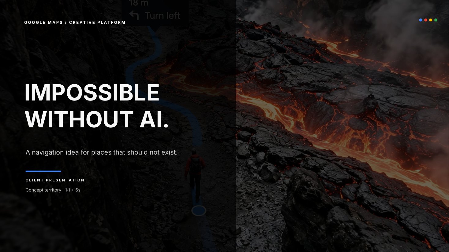 Google Maps, with AI